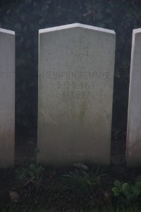 Aubigny Communal Cemetery Extension - Remer, Wilhelm